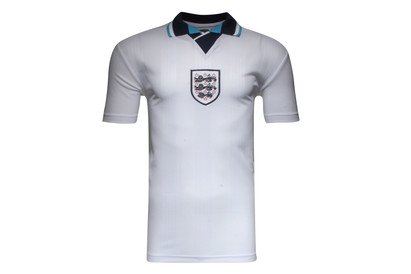 Score Draw England Trikot EM 1996 Heim weiß weiß, M
