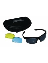 Miken Interchangeable Eyewear - Polarized Gray, Enhancing Blue and Bright Enhancing Canary... by 