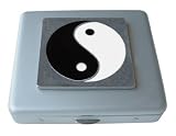 Yin Yang Large Vitamin Mirror Case