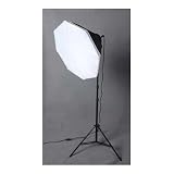 Studio 3-Lamp Cool Daylight Fluorescent Lights with Softbox and Stand