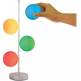 Magnetic 4-ball Color Changing Lamp with Magnets