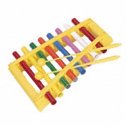 Childrens Toyshop  Musical Instruments : Rhythm Band Xylopipes 8-Note Set