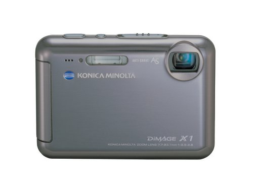 Konica-Minolta Dimage X1 Digitalkamera (8 Megapixel) in schwarz