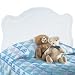 Reflections Pearl White Twin Panel Headboard