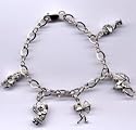 Angel Silver Charm Bracelet
