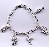 Angel Silver Charm Bracelet