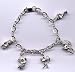 Angel Silver Charm Bracelet