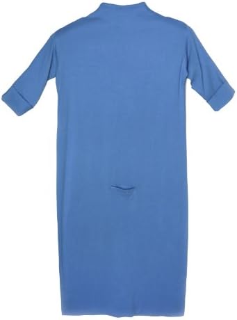 Original Eczema Baby Sleeping Bag Bamboo Bubby, Turquoise Blue, 6 M-2+