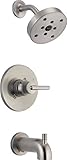 Delta Faucet T14459-SS Triassic, 14 Series MC Tub/Shower Trim, Stainless [並行輸入品]