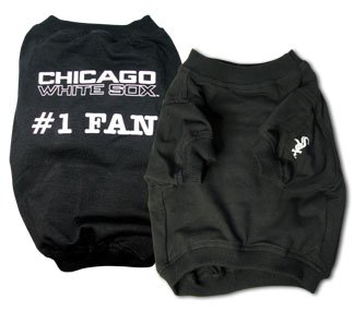 Chicago White Sox Baseball #1 Fan Dog Puppy Pet Shirt Xl Extra Large Officially Licensed Mlb Picture