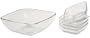 Anchor Hocking Union Square 5-Piece Salad Set