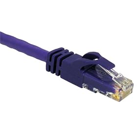 Cables To Go - 27801 - 3ft CAT6 550Mhz Snagless Patch Cable Purple by Cables To Go