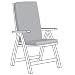 Boxwelt High Back Chair Cushion; Canvas, CANVAS BOX WELT CUSHION