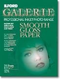 Ilford Galerie Smooth Gloss Paper 11x17 25 Sheets
