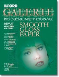 Ilford Galerie Smooth A 3+ IGSGP9 Glossy 25 Blatt 290 g