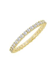 Diamond Eternity Bangle 18K Yellow Gold - 10.00 CT Diamonds