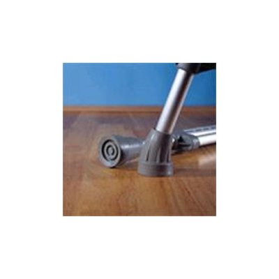 Crutch Tips Jumbo Retail (Pair) Grey