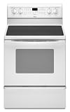 GFE471LVQ Whirlpool Gold 30 Self-Cleaning Freestanding Electric Range - White
