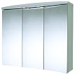 Croydex Seine 3 Door Illuminated Cabinet with Shaver Socket