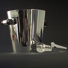 EBONY ICE BUCKET TONG by Jaf Gifts