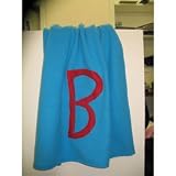 Fleece Letter Blanket by Unknown