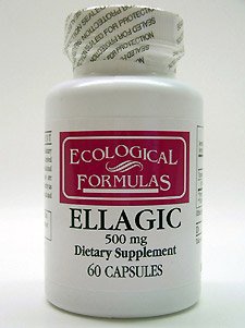 Ecological Formulas - Ellagic 500 mg 60 caps [Health and Beauty]