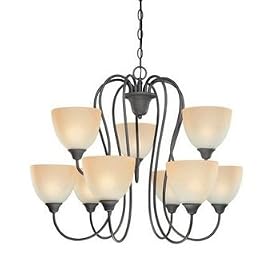 Thomas Lighting SL805963 9 Light Fenwick MultiLight Chandelier
