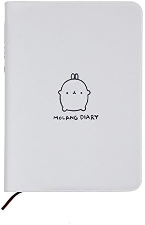 Sannysis Weekly Planner Agenda Notebook Cute Rabbit Diary (White)