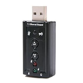 7.1 Channel USB External Sound Card Audio Adapter