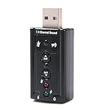 7.1 Channel USB External Sound Card Audio Adapter