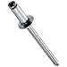 Carbon Steel Blind Rivets, Inch, Meets IFI Grade 30 Specifications