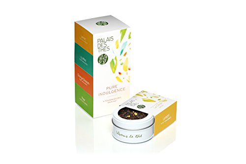 Palais des Thés Miniatures Set of 4 Pure Indulgence Teas, 4.2oz (120g)