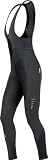 GORE BIKE WEAR Damen Soft Shell Bibtights mit Polster CONTEST, black, 40