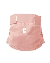 gDiapers Little gPant Diaper Covers Golly Molly Pink, Medium