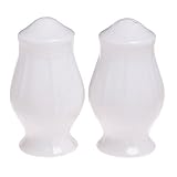 Mikasa Antique White Salt and Pepper Set