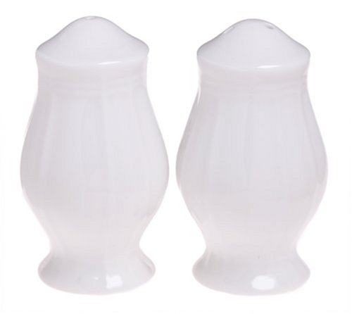Mikasa Antique White Salt and Pepper Set
