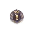 Chessex Scarab 16mm Royal Blue with gold d12