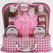 Bain D'esprit - Freesia Bath and Body Spa Gift Basket Set