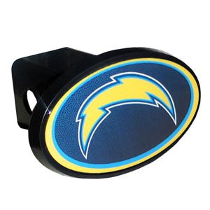 NFL San Diego Chargers Plastic Logo Hitch Cover