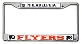 Philadelphia Flyers Chrome License Plate Frame