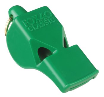 Classic Safety Green Whistle
