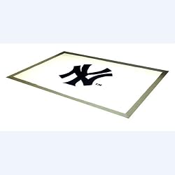 New York Yankees MLB Jute Boucle Rug (48"x72")