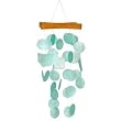 Asli Arts Collection C139 Mini Aqua Capiz Chime