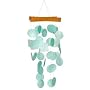 Asli Arts Collection C139 Mini Aqua Capiz Chime