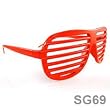 NEW KANYE STRONGER SHUTTER SHADES HIP HOP SUNGLASSES ORANGE