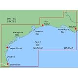 Garmin BlueChart Morgan City/Brownsville Saltwater Map microSD Card