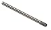 Tools & Hardware : Brasseler 2.7mm x 12.0mm Medium. Diamond Grit Round End Cyl Bur, 3/32" S/S Shaft