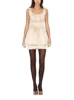 Rare London Vestido Bow Dorado (Dorado)