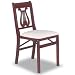 Kitchen & Housewares : Music Back Folding Chair 2PK - Cherry