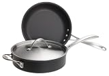 Calphalon One Infused Anodized 3-Piece Sauteing and Frying Technique Set
